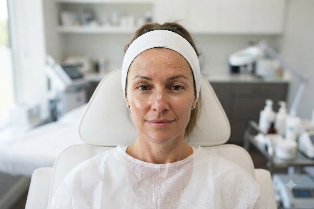 Elite Facial after treatment