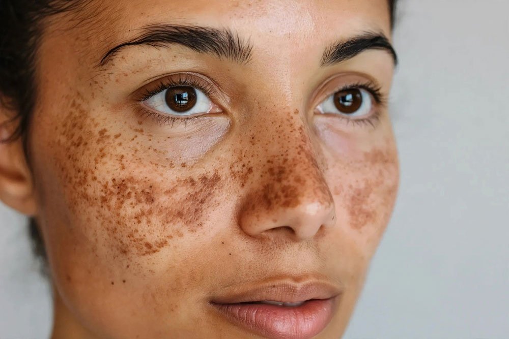 Skin before treatment